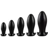 EggPlay Plug Drakar Egg XL 16.5 x 7.3cm Noir